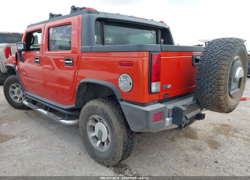 2008 HUMMER H2 SUT VIN: 5GRGN22898H105338