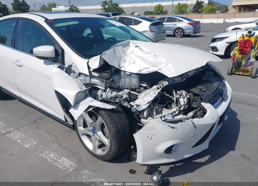2012 FORD FOCUS TITANIUM VIN: 1FAHP3N20CL161399