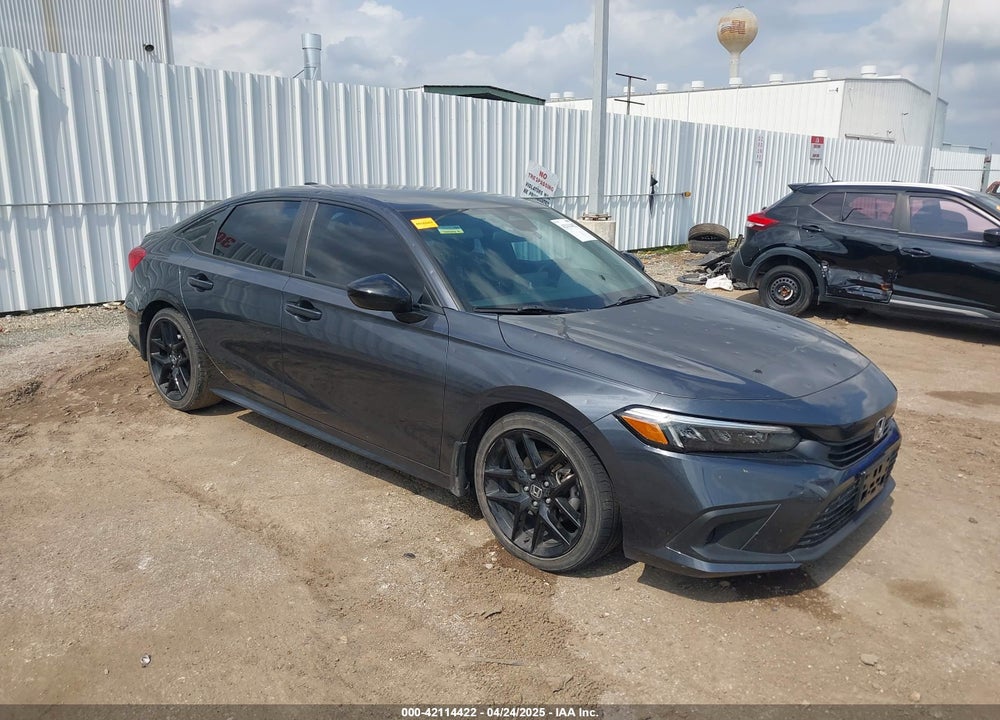 2022 HONDA CIVIC SPORT VIN: 2HGFE2F51NH610424