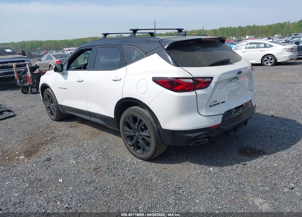 2022 CHEVROLET BLAZER VIN: 3GNKBKRS0NS222919