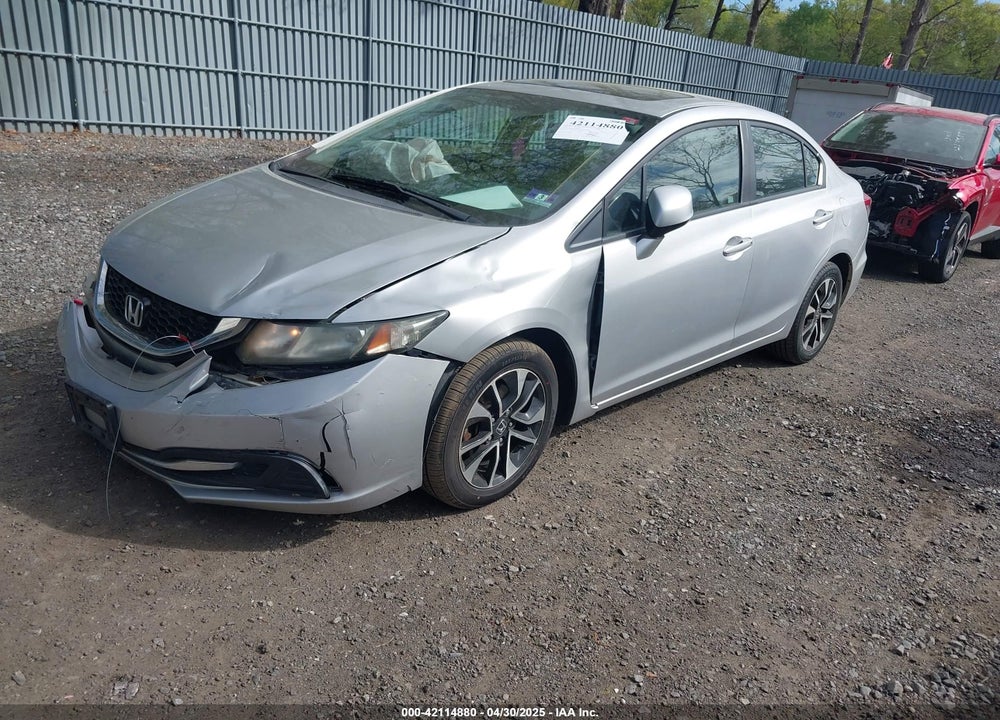 2013 HONDA CIVIC VIN: 19XFB2F80DE201813