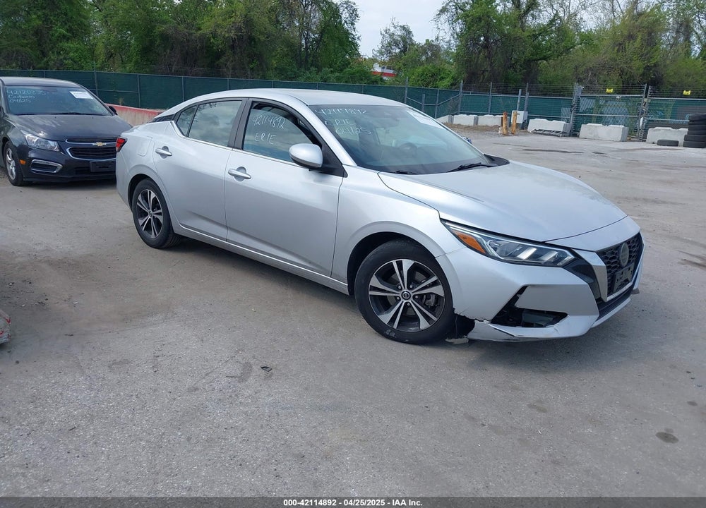 2021 NISSAN SENTRA SV XTRONIC CVT VIN: 3N1AB8CV4MY248478