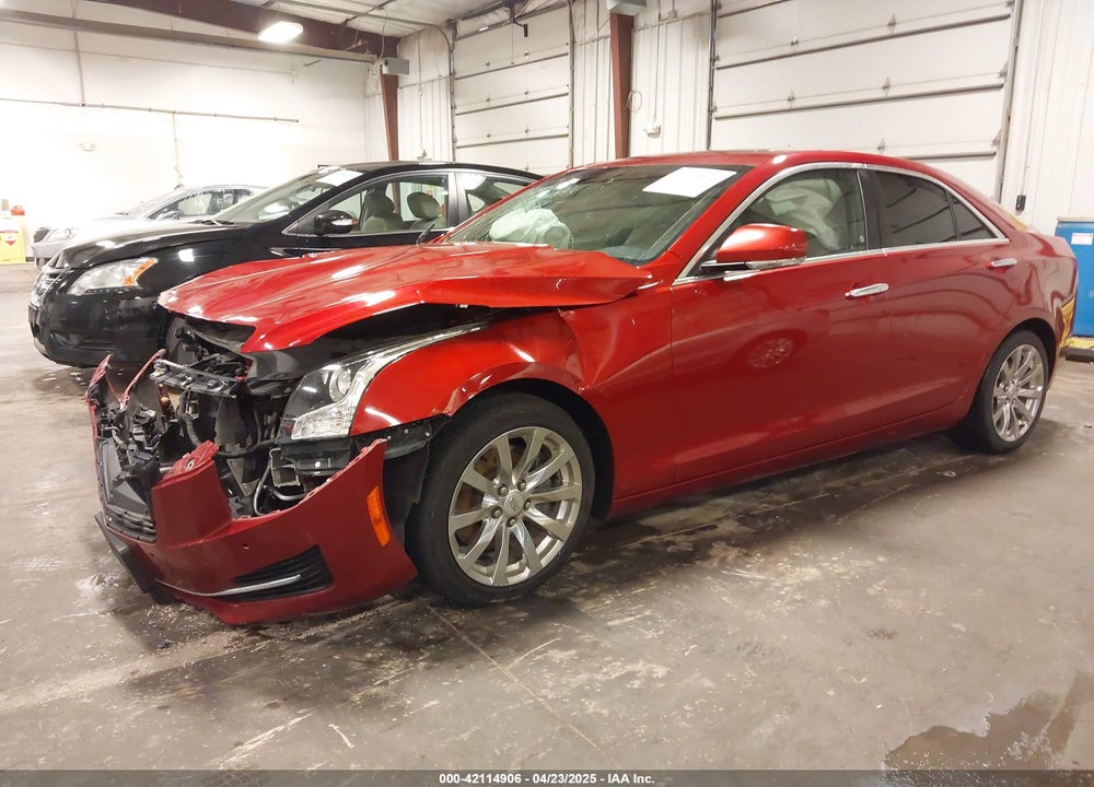2017 CADILLAC ATS LUXURY VIN: 1G6AH5RX7H0118491