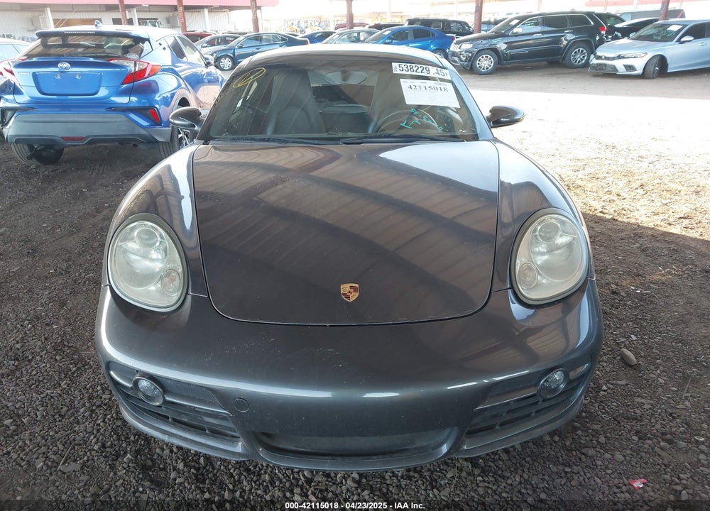 2007 PORSCHE CAYMAN S VIN: WP0AB29897U781381