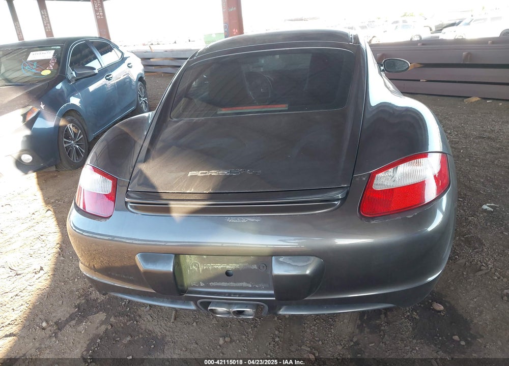 2007 PORSCHE CAYMAN S VIN: WP0AB29897U781381