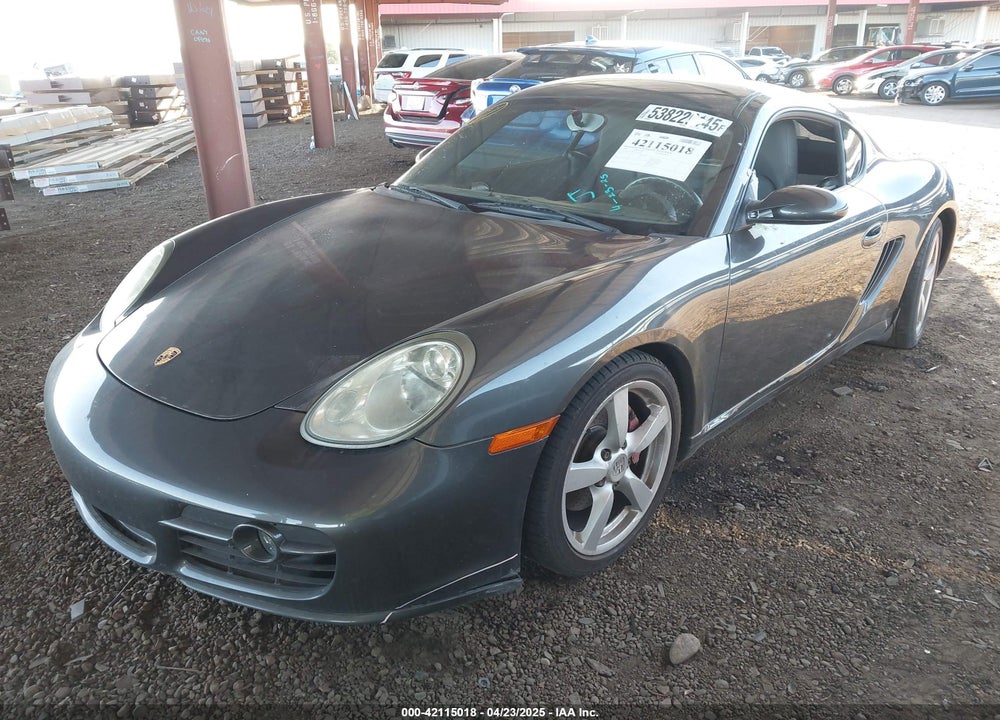 2007 PORSCHE CAYMAN S VIN: WP0AB29897U781381