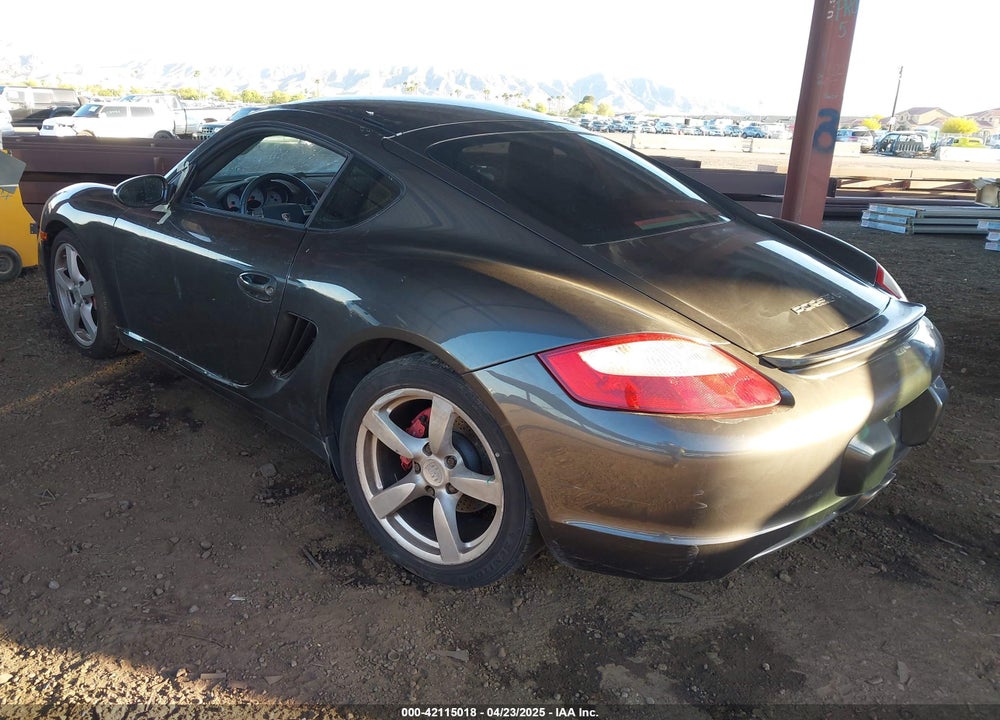 2007 PORSCHE CAYMAN S VIN: WP0AB29897U781381