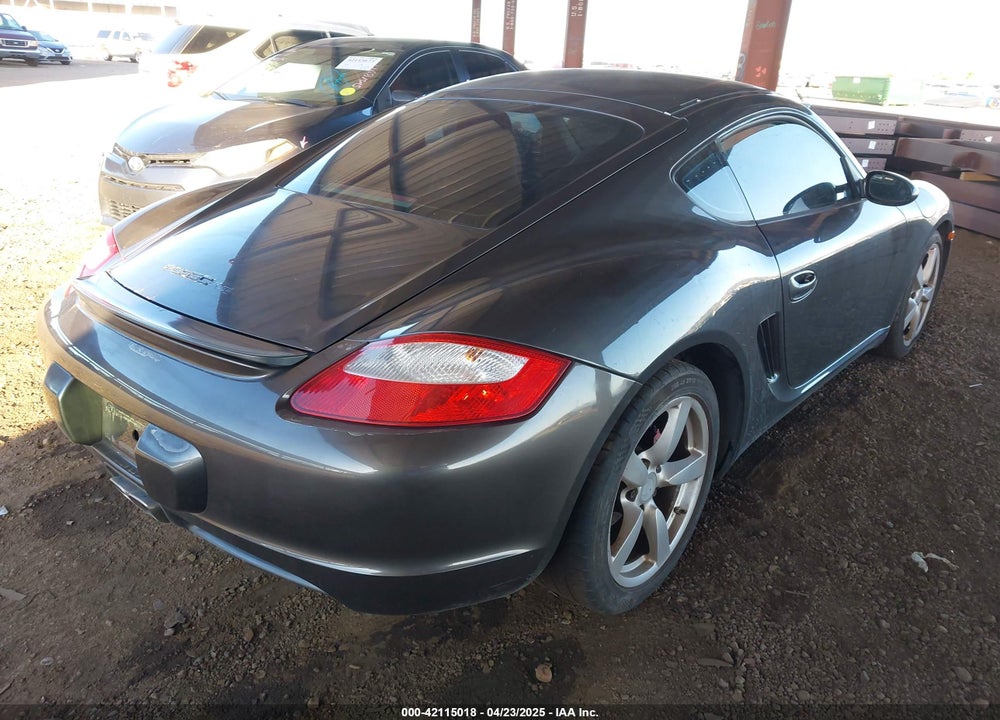 2007 PORSCHE CAYMAN S VIN: WP0AB29897U781381