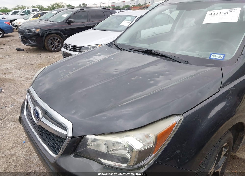 2016 SUBARU FORESTER VIN: JF2SJGDC0GH489788