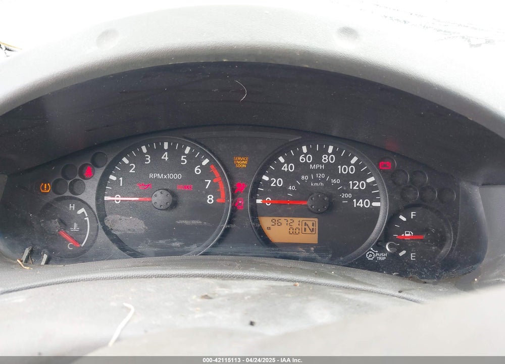 2006 NISSAN FRONTIER XE VIN: 1N6BD06TX6C425180