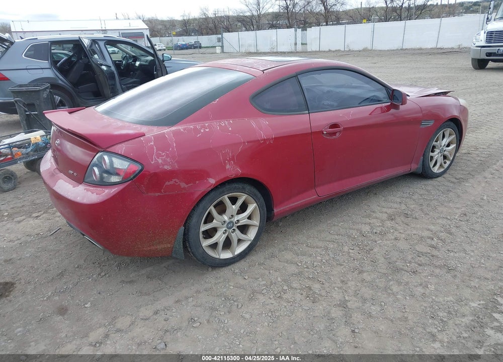 2007 HYUNDAI TIBURON GT/GT LIMITED/SE VIN: KMHHN66F67U251509