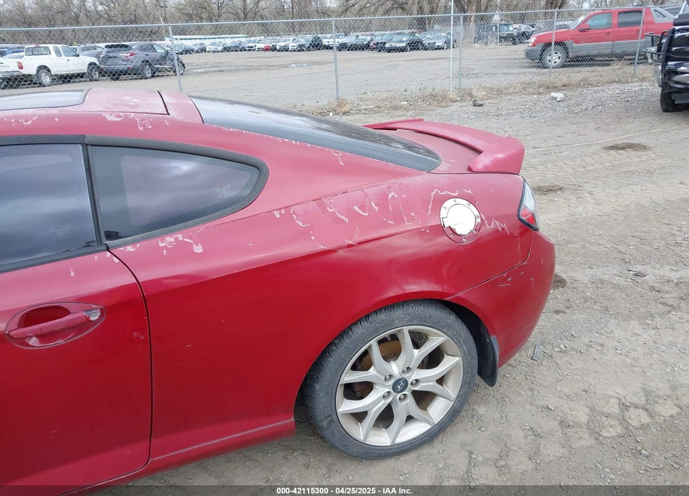 2007 HYUNDAI TIBURON GT/GT LIMITED/SE VIN: KMHHN66F67U251509
