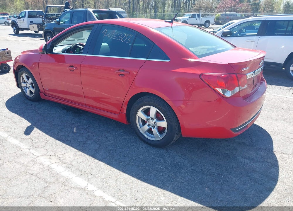 2012 CHEVROLET CRUZE 1LT VIN: 1G1PF5SC3C7284052