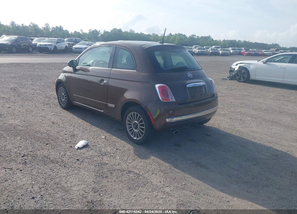 2012 FIAT 500 VIN: 3C3CFFCR5CT106416