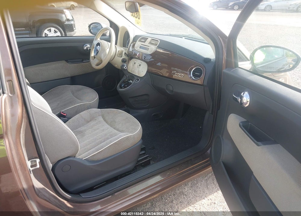 2012 FIAT 500 VIN: 3C3CFFCR5CT106416