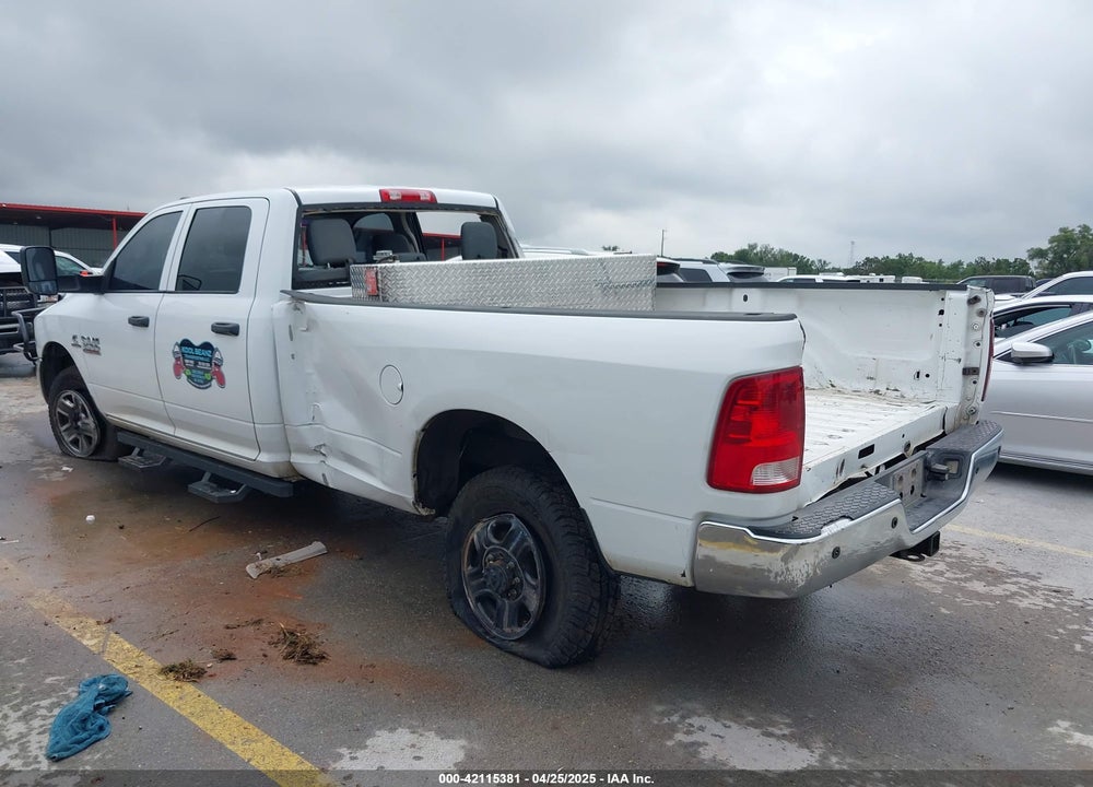 2016 RAM 2500 VIN: 3C6UR5HLXGG237028