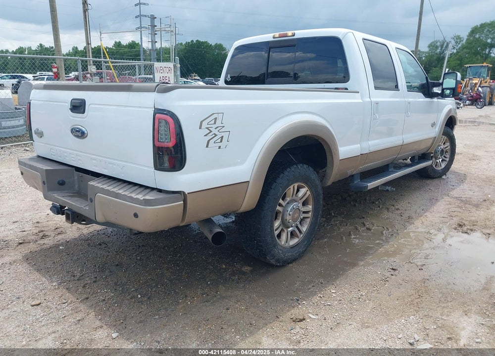 2011 FORD F-250 VIN: 1FT7W2BT7BEB86061