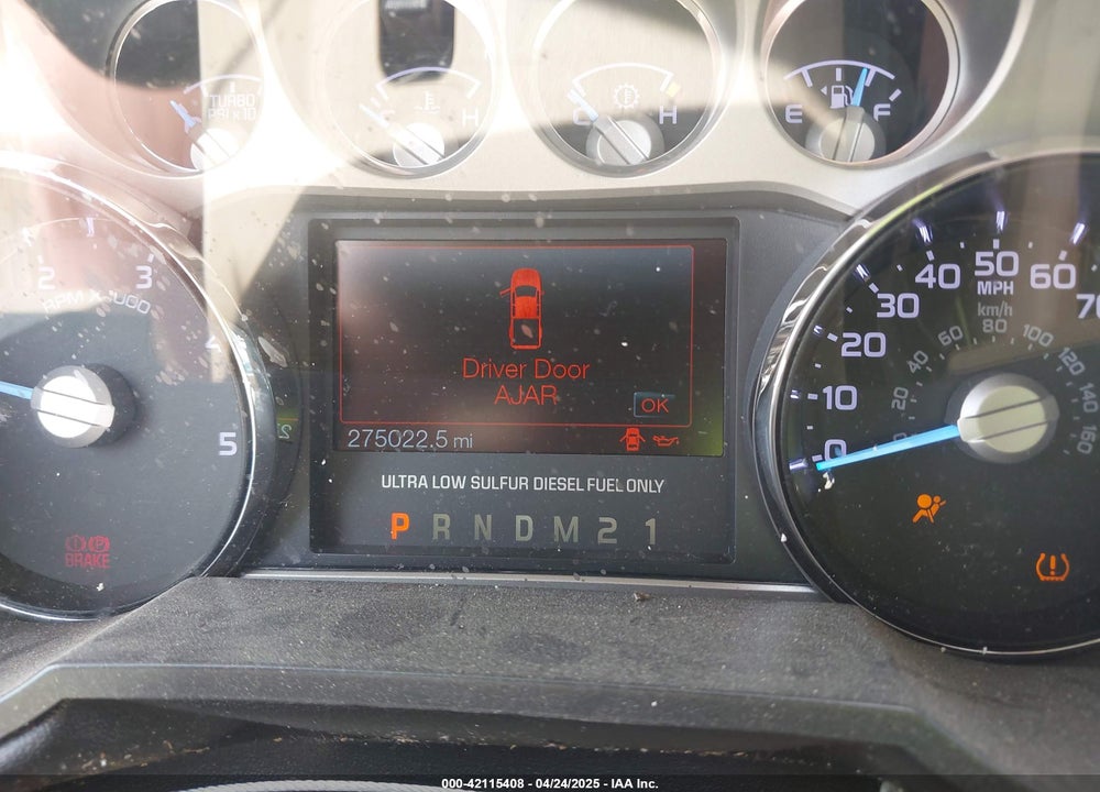 2011 FORD F-250 VIN: 1FT7W2BT7BEB86061