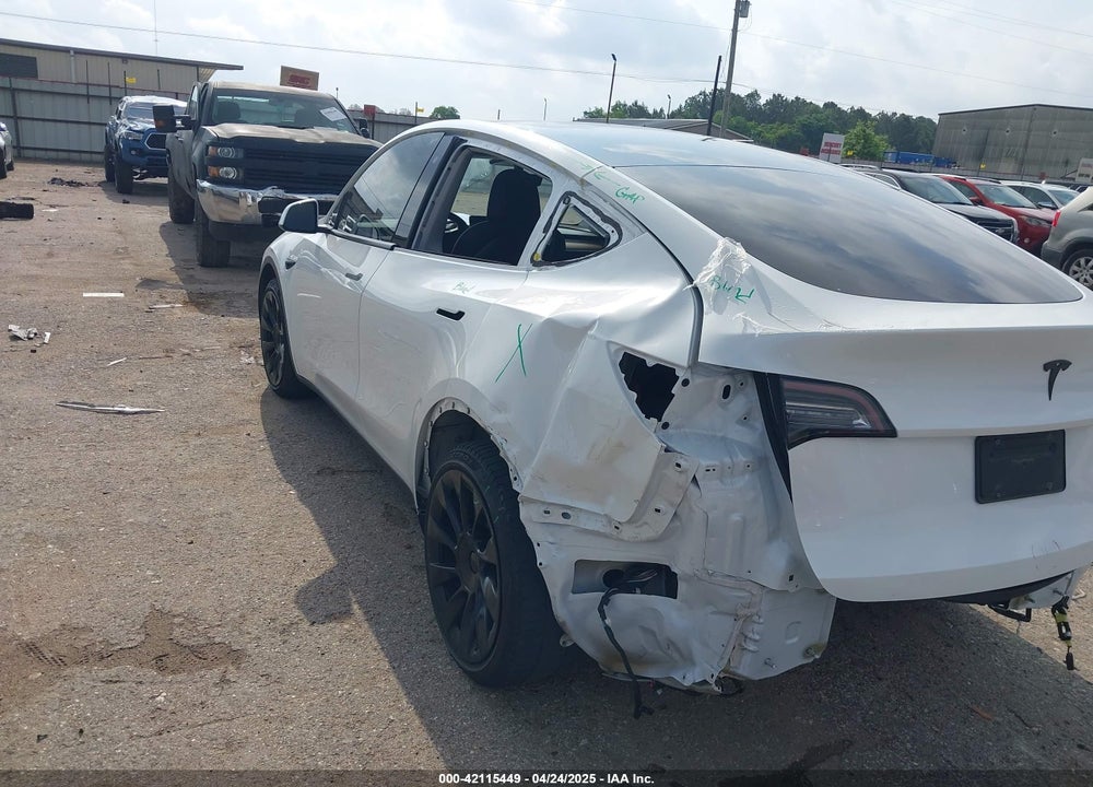 2020 TESLA MODEL Y VIN: 5YJYGDEEXLF008333
