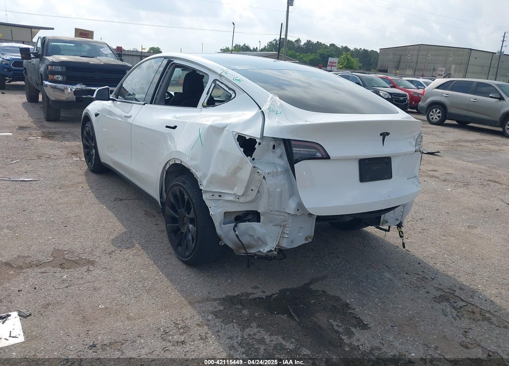 2020 TESLA MODEL Y VIN: 5YJYGDEEXLF008333
