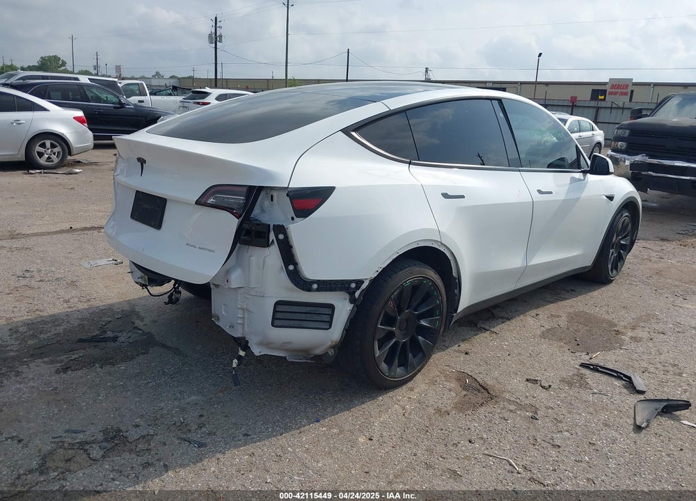 2020 TESLA MODEL Y VIN: 5YJYGDEEXLF008333