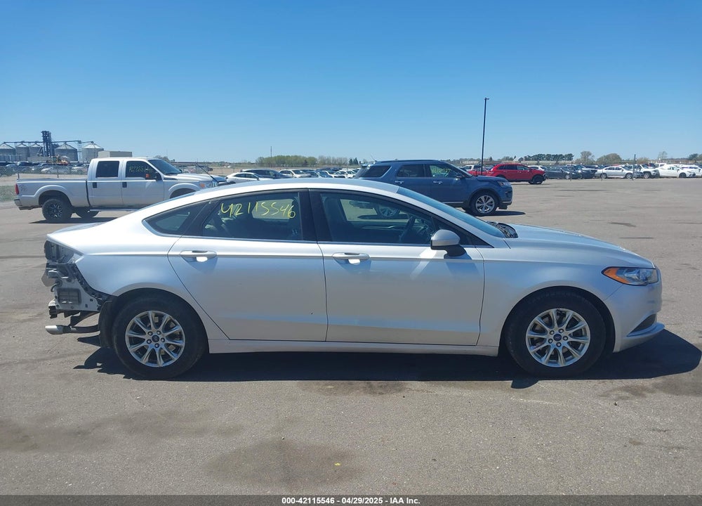 2017 FORD FUSION S VIN: 3FA6P0G79HR241999