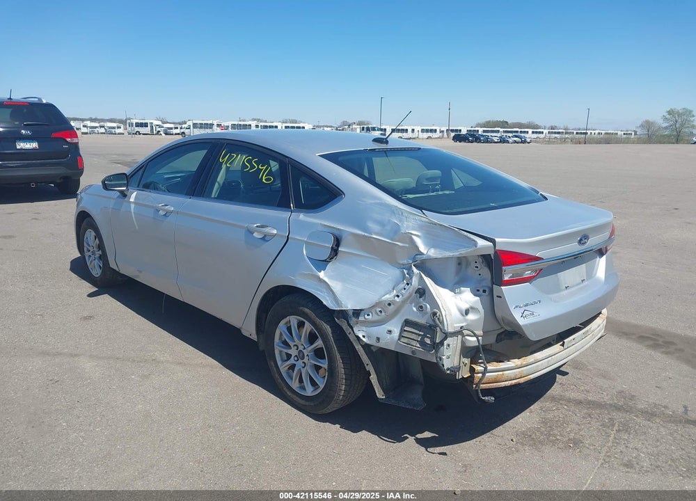 2017 FORD FUSION S VIN: 3FA6P0G79HR241999