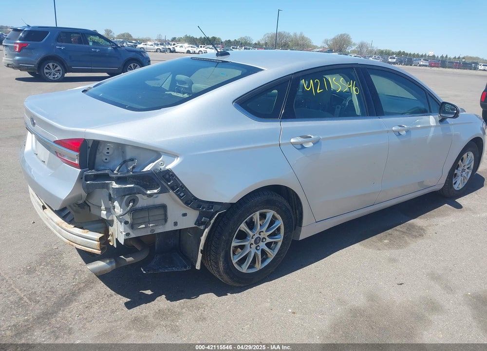 2017 FORD FUSION S VIN: 3FA6P0G79HR241999