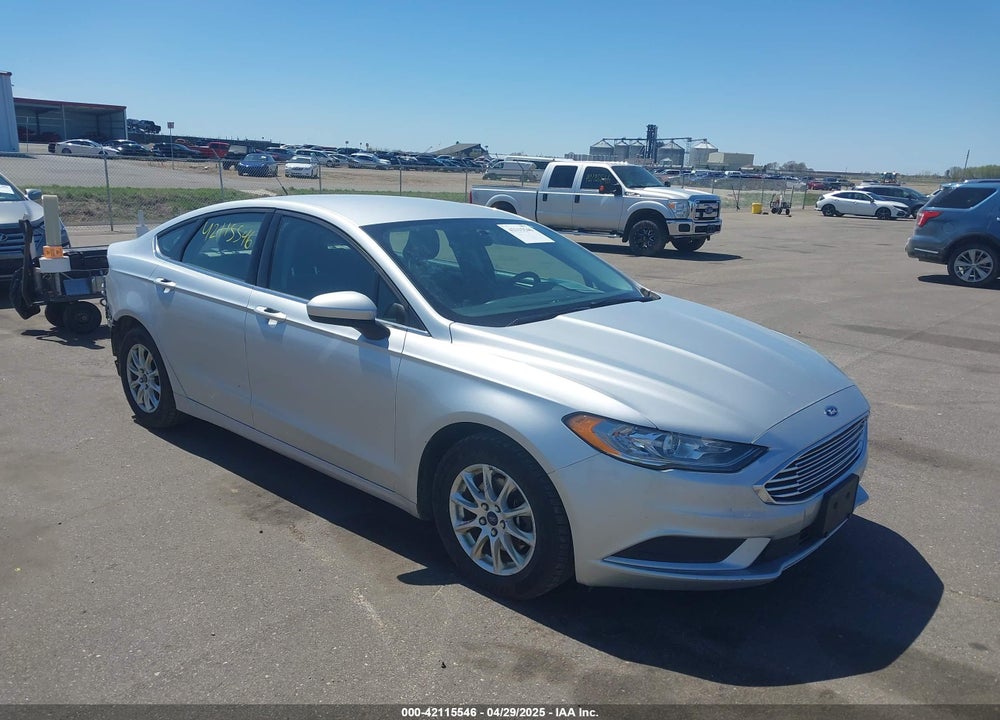 2017 FORD FUSION S VIN: 3FA6P0G79HR241999