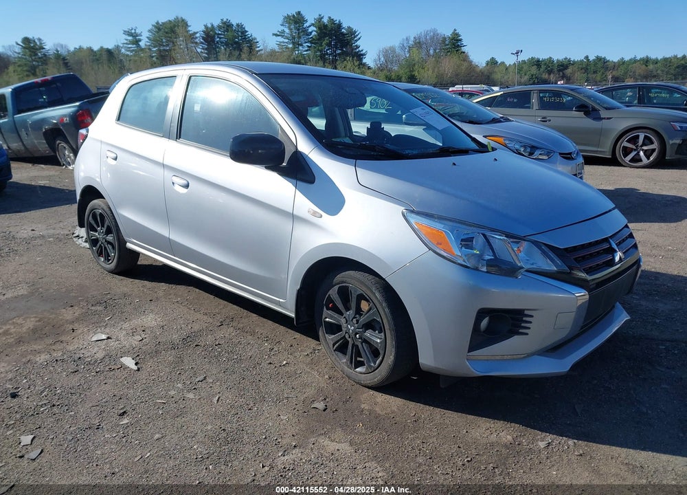 2022 MITSUBISHI MIRAGE BLACK EDITION VIN: ML32AWHJ1NH006102