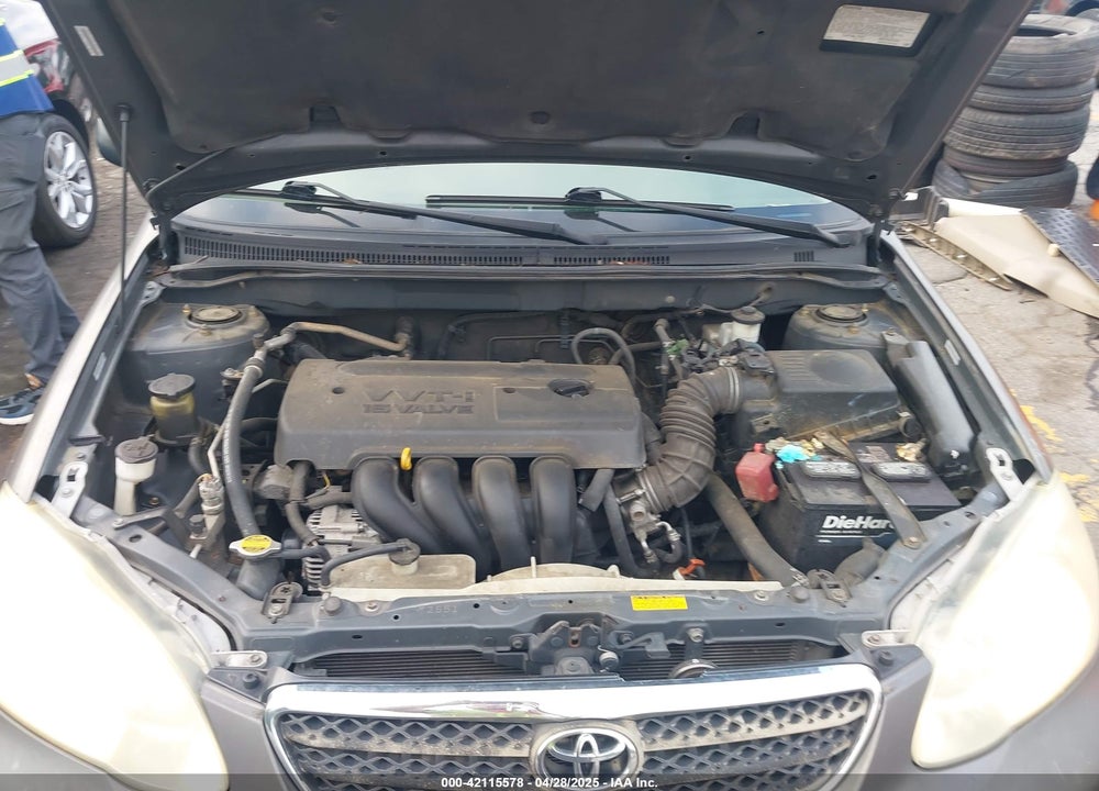 2005 TOYOTA COROLLA CE VIN: 1NXBR32E55Z437786