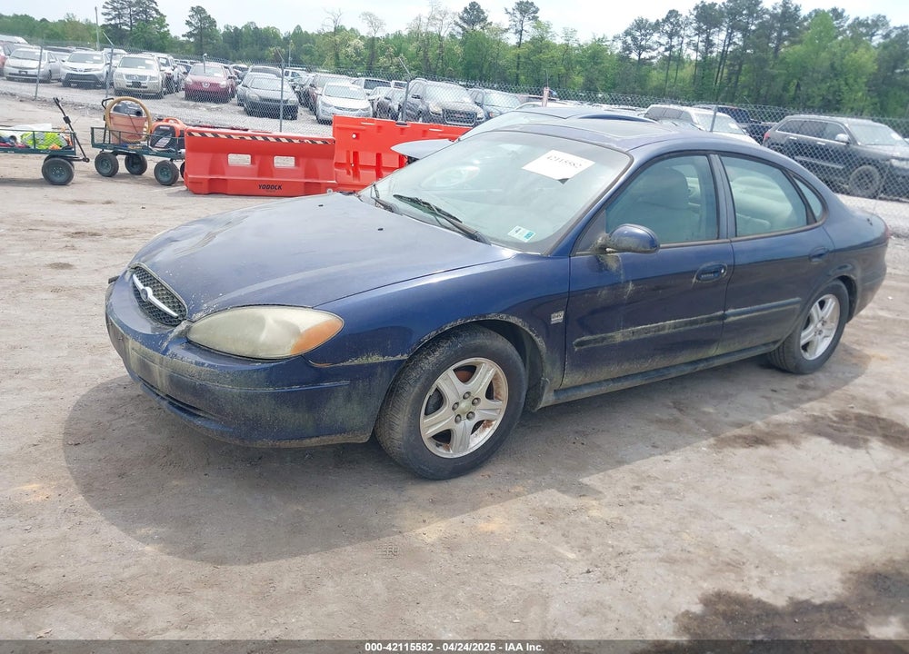 2000 FORD TAURUS SEL VIN: 1FAFP56S7YG288846