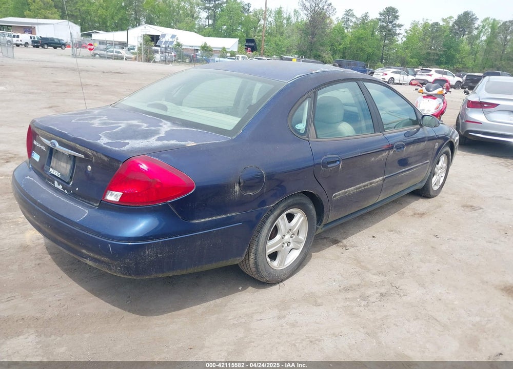 2000 FORD TAURUS SEL VIN: 1FAFP56S7YG288846