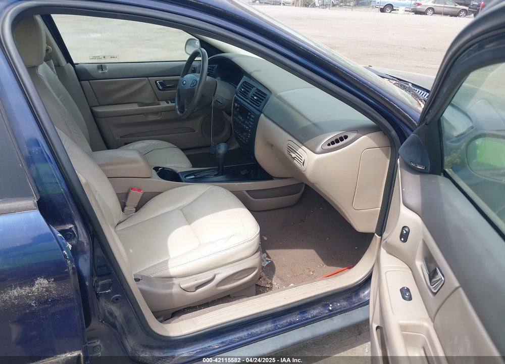2000 FORD TAURUS SEL VIN: 1FAFP56S7YG288846