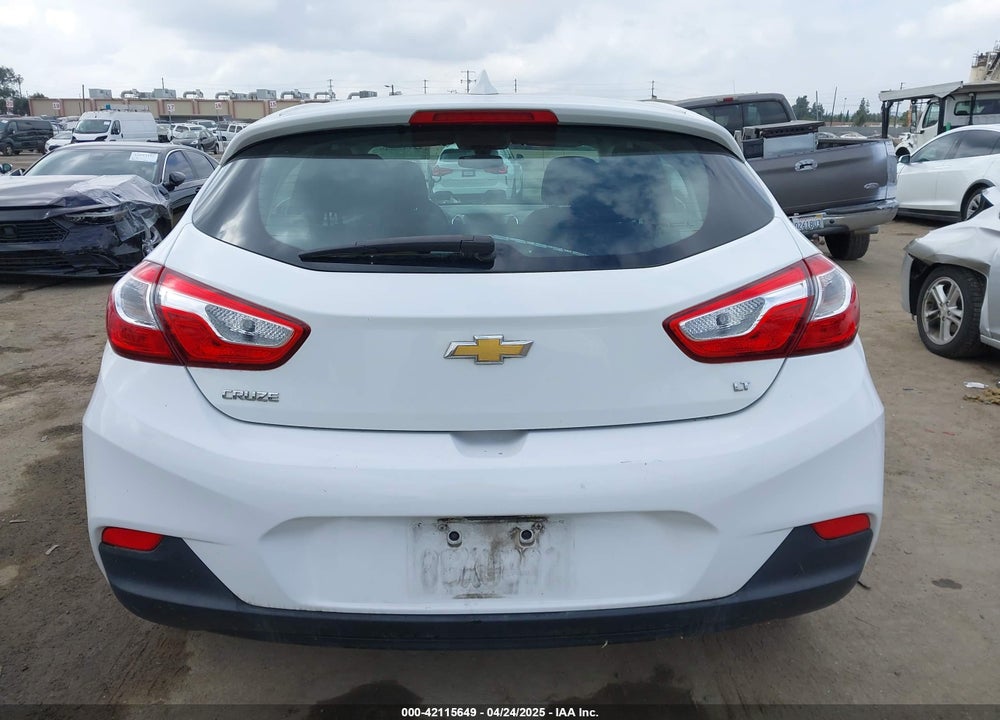 2018 CHEVROLET CRUZE VIN: 3G1BE6SM8JS651554