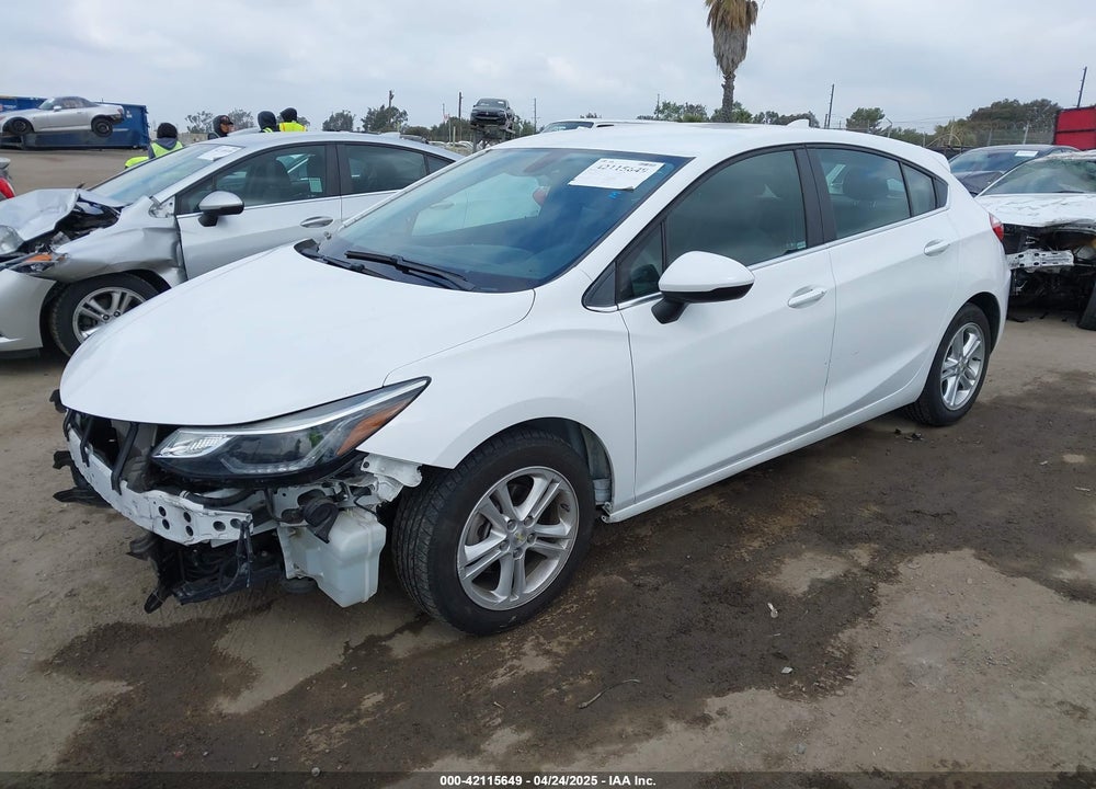 2018 CHEVROLET CRUZE VIN: 3G1BE6SM8JS651554