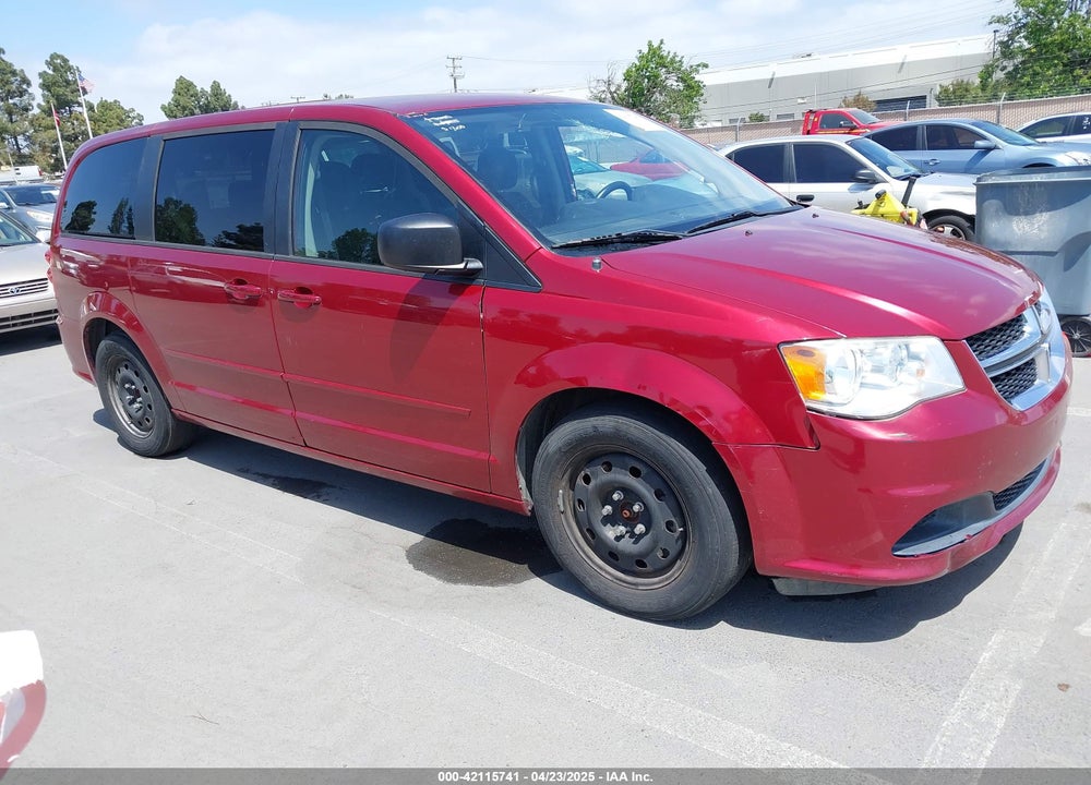 2015 DODGE GRAND CARAVAN SE VIN: 2C4RDGBG4FR647899