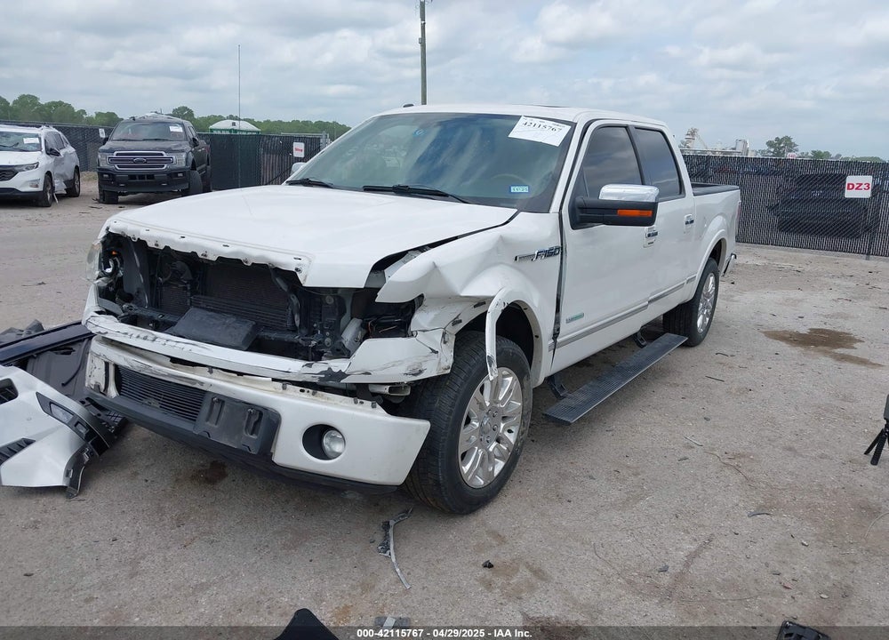 2013 FORD F-150 PLATINUM VIN: 1FTFW1CT8DFA45985