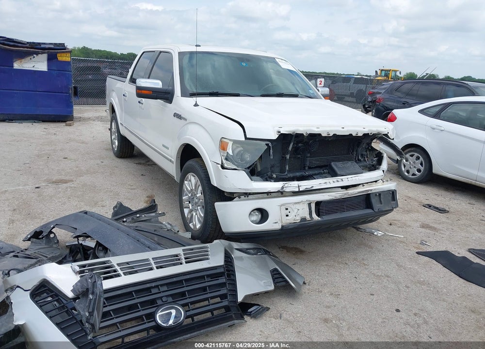 2013 FORD F-150 PLATINUM VIN: 1FTFW1CT8DFA45985