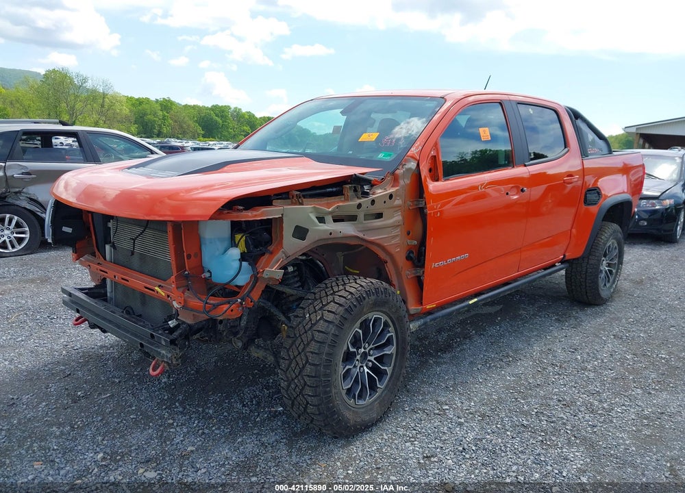 2022 CHEVROLET COLORADO VIN: 1GCGTEEN1N1110502