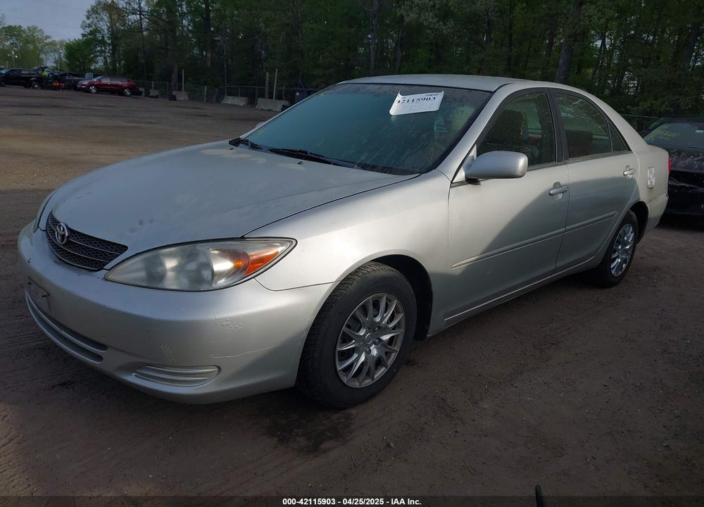 2002 TOYOTA CAMRY LE VIN: 4T1BE32K82U104088