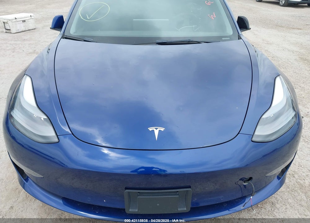 2022 TESLA MODEL 3 VIN: 5YJ3E1EA9NF189004