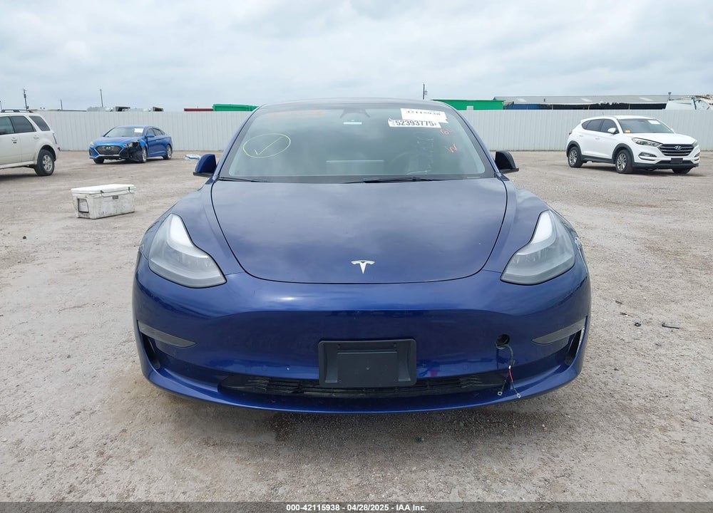 2022 TESLA MODEL 3 VIN: 5YJ3E1EA9NF189004