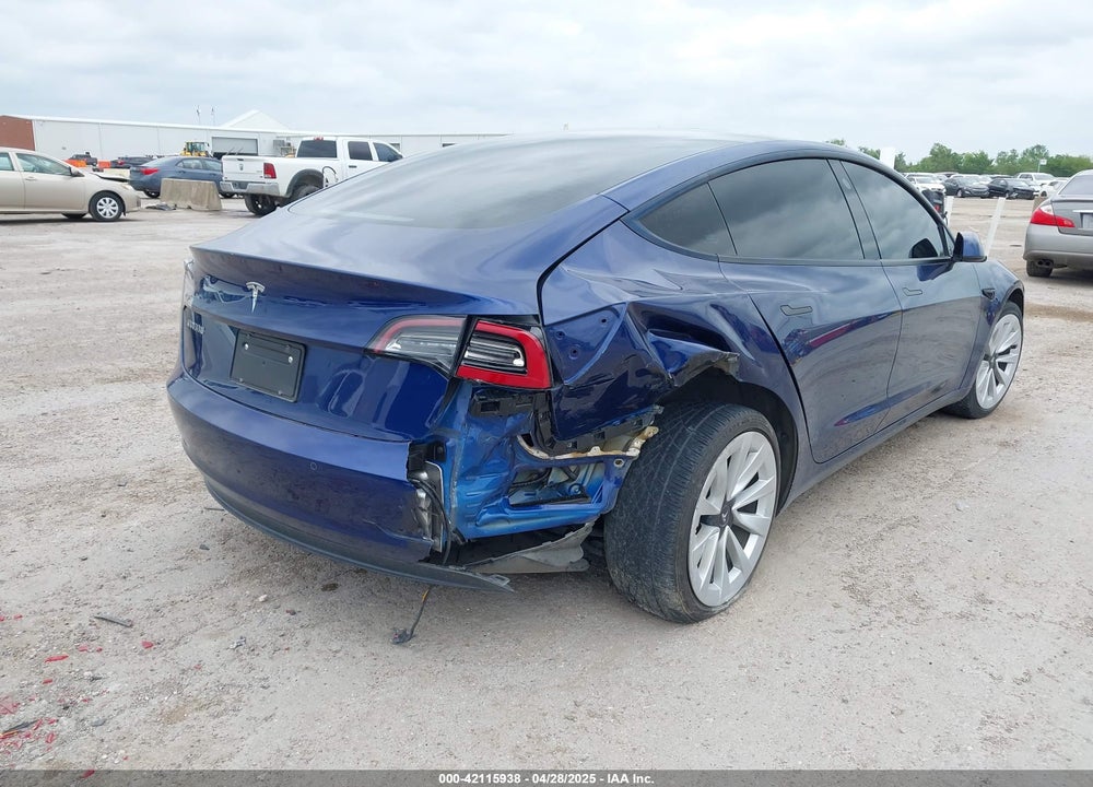 2022 TESLA MODEL 3 VIN: 5YJ3E1EA9NF189004