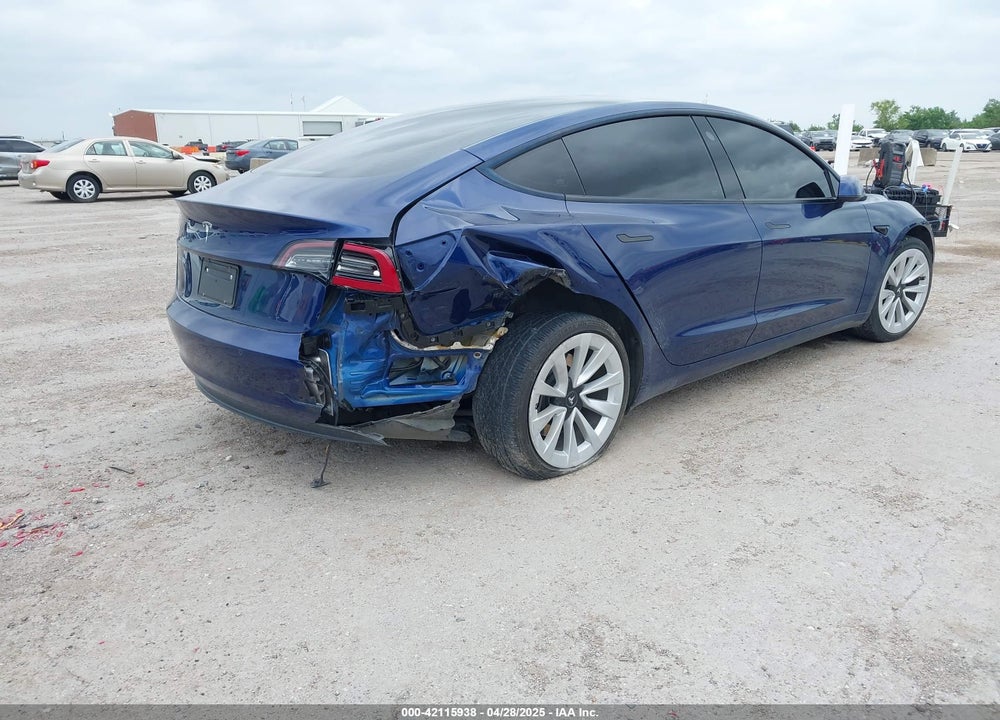 2022 TESLA MODEL 3 VIN: 5YJ3E1EA9NF189004