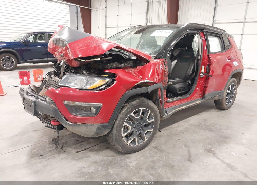 2021 JEEP COMPASS TRAILHAWK 4X4 VIN: 3C4NJDDBXMT586981