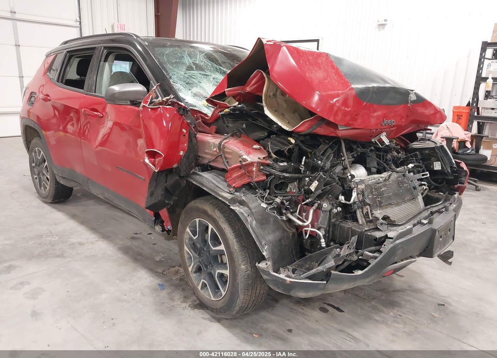 2021 JEEP COMPASS TRAILHAWK 4X4 VIN: 3C4NJDDBXMT586981