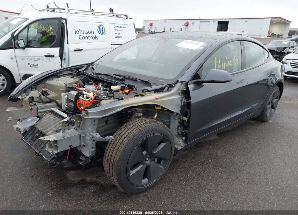 2022 TESLA MODEL 3 REAR-WHEEL DRIVE VIN: 5YJ3E1EA6NF238465