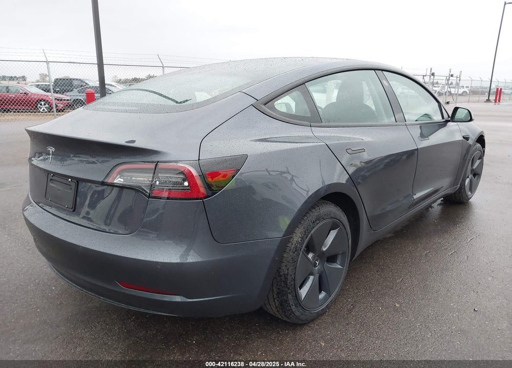 2022 TESLA MODEL 3 REAR-WHEEL DRIVE VIN: 5YJ3E1EA6NF238465