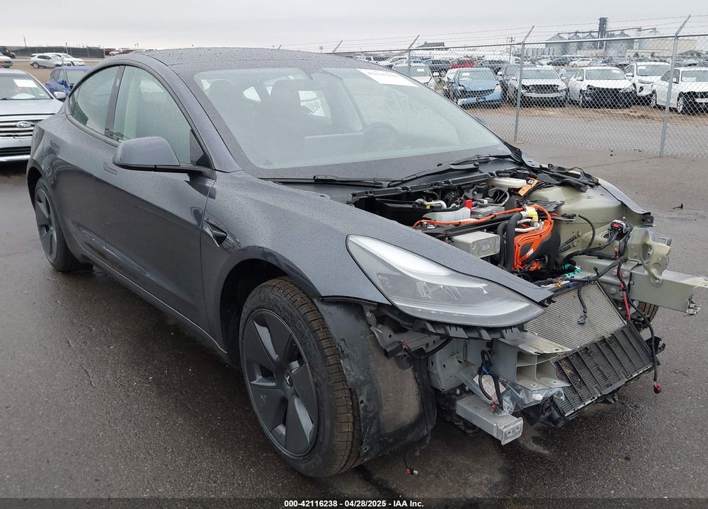 2022 TESLA MODEL 3 REAR-WHEEL DRIVE VIN: 5YJ3E1EA6NF238465